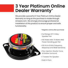 CH3220 1-inch polyimide tweeter close-up for crisp high frequencies