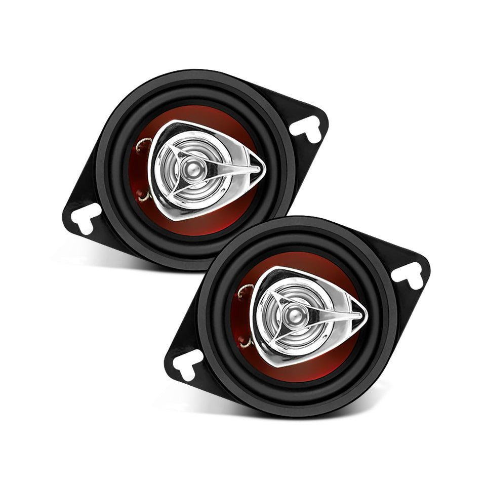 BOSS CH3220 3.5-inch car door speaker front view for clearer midrange sound