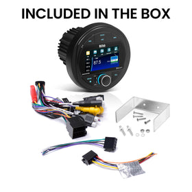 BOSS MGV500B pre-amp outputs for front, rear, or subwoofer connections