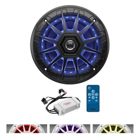 BOSS Audio Systems MRGB65S coaxial 2-way design delivers full range marine sound