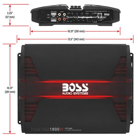 PF1800 full-range design powering speakers and subwoofers together