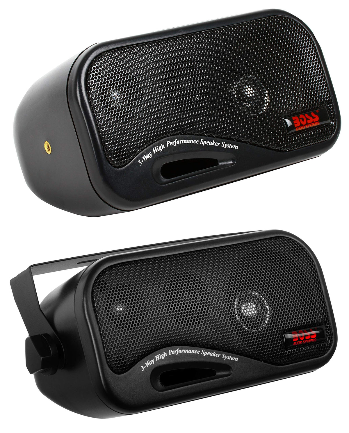 BOSS Audio Systems AVA6200 grille close-up highlighting durable finish and weather resistance