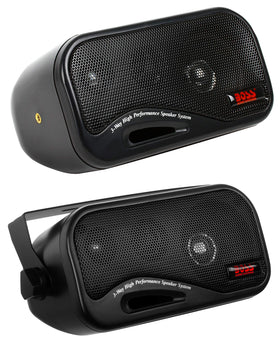 BOSS Audio Systems AVA6200 grille close-up highlighting durable finish and weather resistance