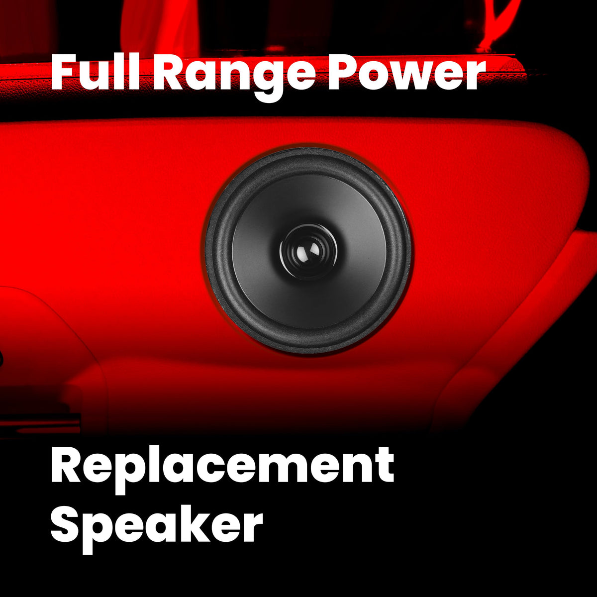 BOSS Audio Systems installed in car door demonstrating improved vocal clarity