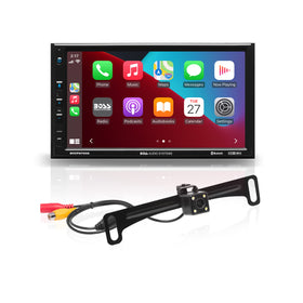 BOSS BVCP9700A-C dashboard display with bright 7-inch touchscreen for in-car control