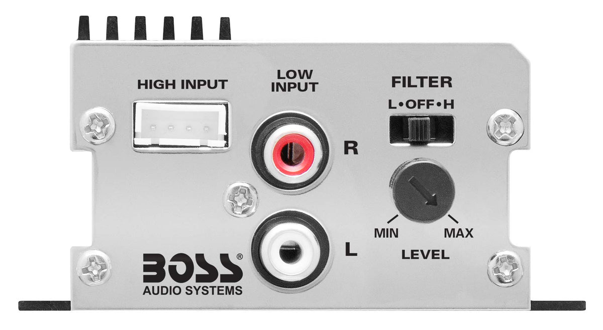 Boss CE102 crossovers, fixed low-pass and high-pass for tailored bass and treble