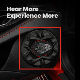 BOSS Audio Systems mounting depth comparison showing shallow 1.7-inch fit for tight spaces