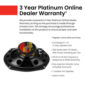 BOSS Audio Systems tweeter detail highlighting piezo tweeter for clearer high frequencies