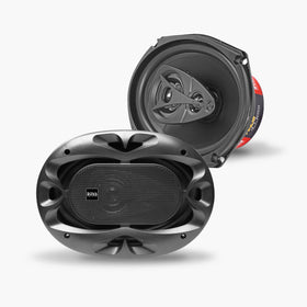 BOSS CH6940B front view showing speaker grille and robust build for louder sound