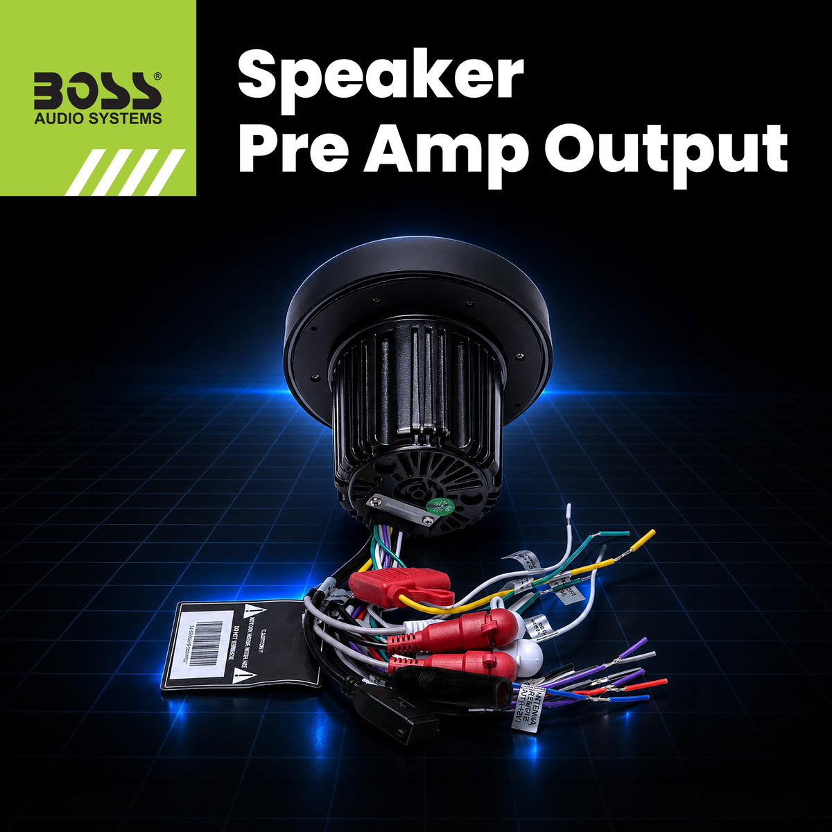 Bluetooth setup on the BOSS MGR300B enabling wireless music streaming on board.