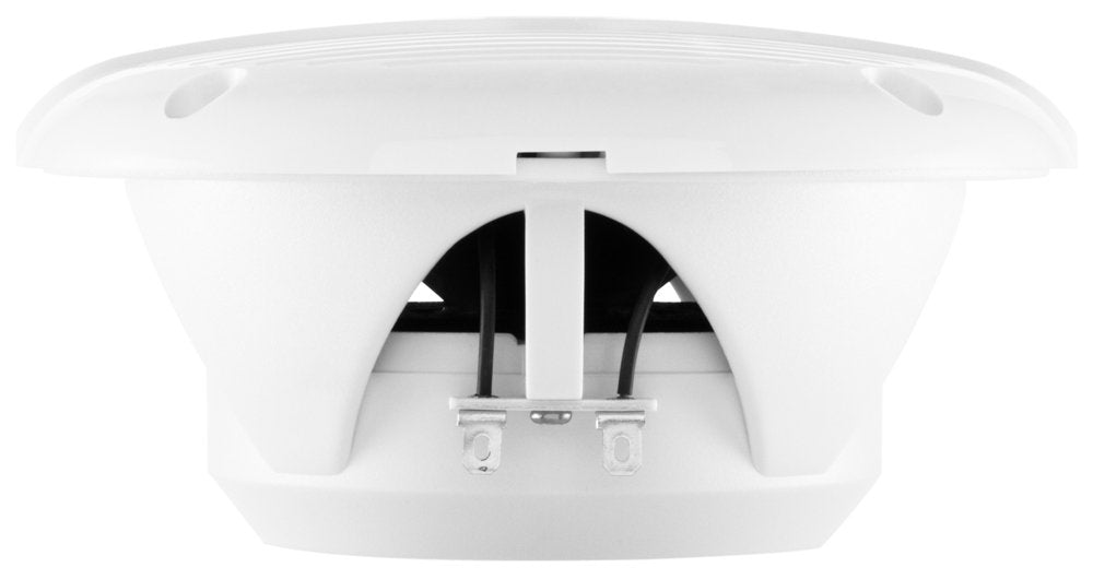 BOSS Audio Systems MR50W label and specs view for easy verification of wattage and impedance
