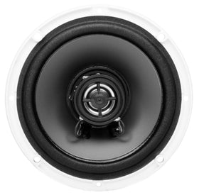 BOSS Audio Systems MR50W size comparison in hand showing compact footprint for tight spaces