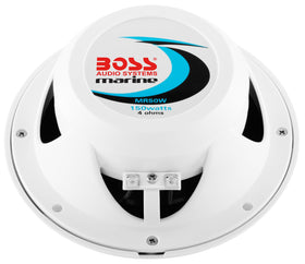 BOSS Audio Systems MR50W mylar dome tweeter detail for crisp high-frequency clarity