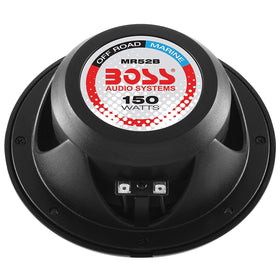 BOSS Audio Systems MR52B installed on boat demonstrating clear outdoor sound