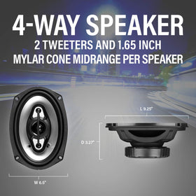 BOSS Audio Systems speaker with grill attached demonstrating protection and clean look