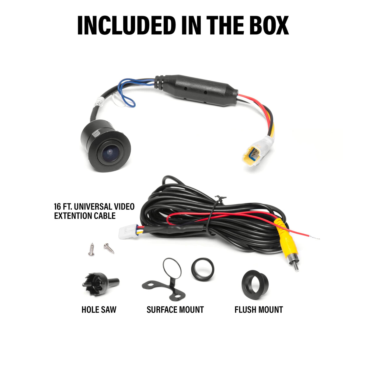BOSS POLCAM installed on RZR in trail setting showing durable weatherproof performance