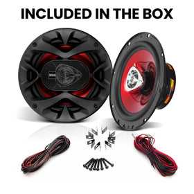 BOSS Audio Systems size comparison with ruler showing mounting depth and fit
