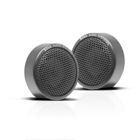 BOSS Audio Systems TW18 front view showing grille and compact profile for clear highs