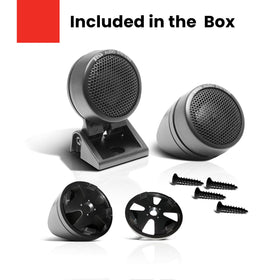 BOSS Audio Systems packaging and label with warranty details for purchase confidence