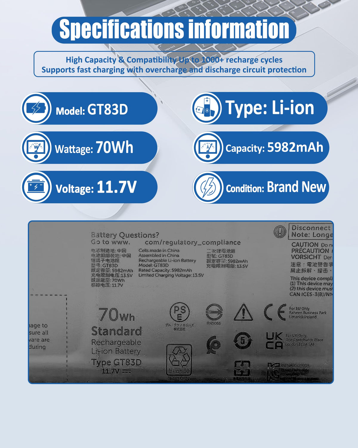bossfulton GT83D battery warranty and support provide peace of mind