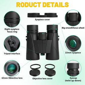 BOSTRON 8x32 binoculars lightweight and travel-friendly design