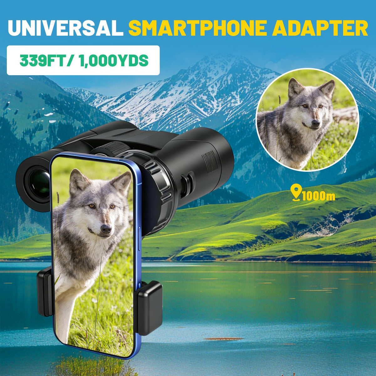 BOSTRON 8x32 binoculars waterproof and fogproof in unpredictable weather