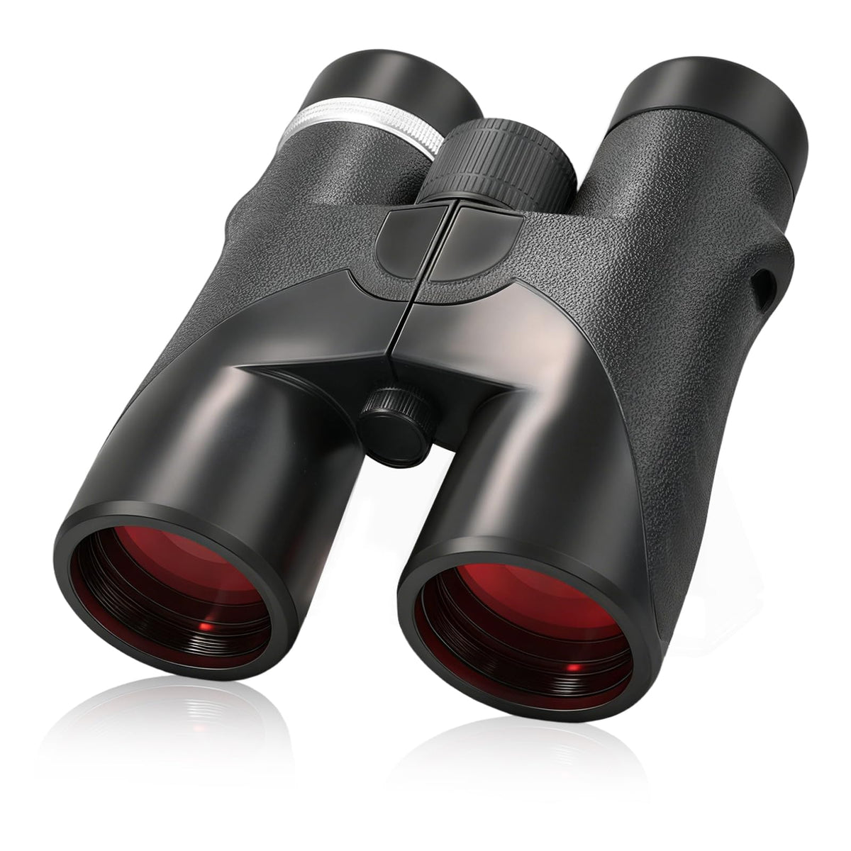 BOSTRON front view showing compact binoculars and clear field benefits