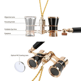 BOSTRON opera glasses in a theater setting enhancing the live performance experience