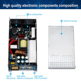 BOSYTRO aluminium housing and vents support reliable cooling during operation