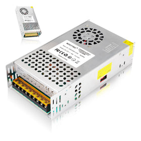 Bosytro 12V 50A 600W SMPS front view for versatile power delivery.