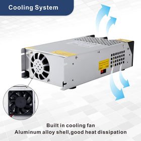 Bosytro 12V power supply cooling system keeps components cool during use