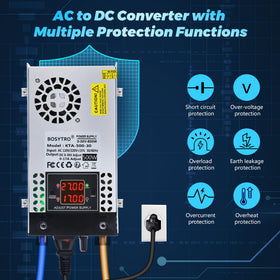 BOSYTRO 500W switching power supply delivers reliable performance for LED and hobby projects.