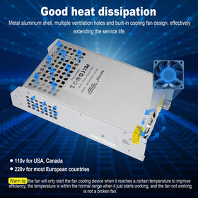 BOSYTRO aluminium housing vents for improved heat dissipation benefit