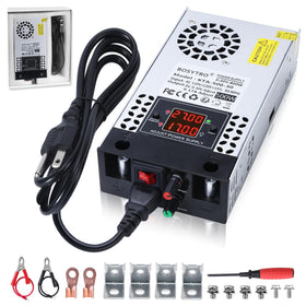 BOSYTRO upgraded AC-DC converter front view with clear readings for precise control.