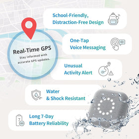 Parent app map view with BoT location, fast reliable real-time tracking