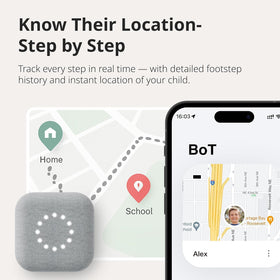 BoT close-up highlighting screen-free interface, simple voice use