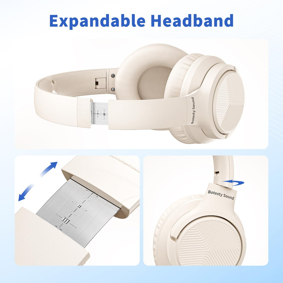 Nylon braided cord on Botesty Sound resists tangling during daily use.