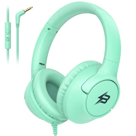 Botesty Sound kids headphones foldable 3-5mm plug for easy travel and storage
