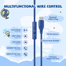 Compatible with USB-C tablets and laptops for versatile everyday use.