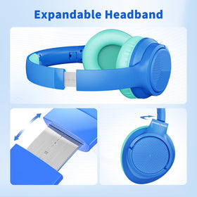 Botesty Sound wired headphones over-ear cushions provide comfort during long sessions.