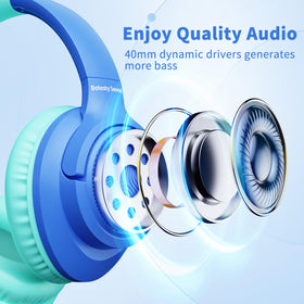 Botesty Sound wired headphones travel-ready design fits in a bag.