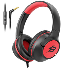 Botesty Sound kids' wired over-ear headphones for comfortable study sessions.