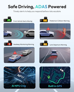 BOTSLAB dash cam uses super capacitor for reliable power in extreme temperatures