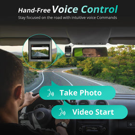 BOTSLAB dash cam night vision with wide aperture for clearer low-light records