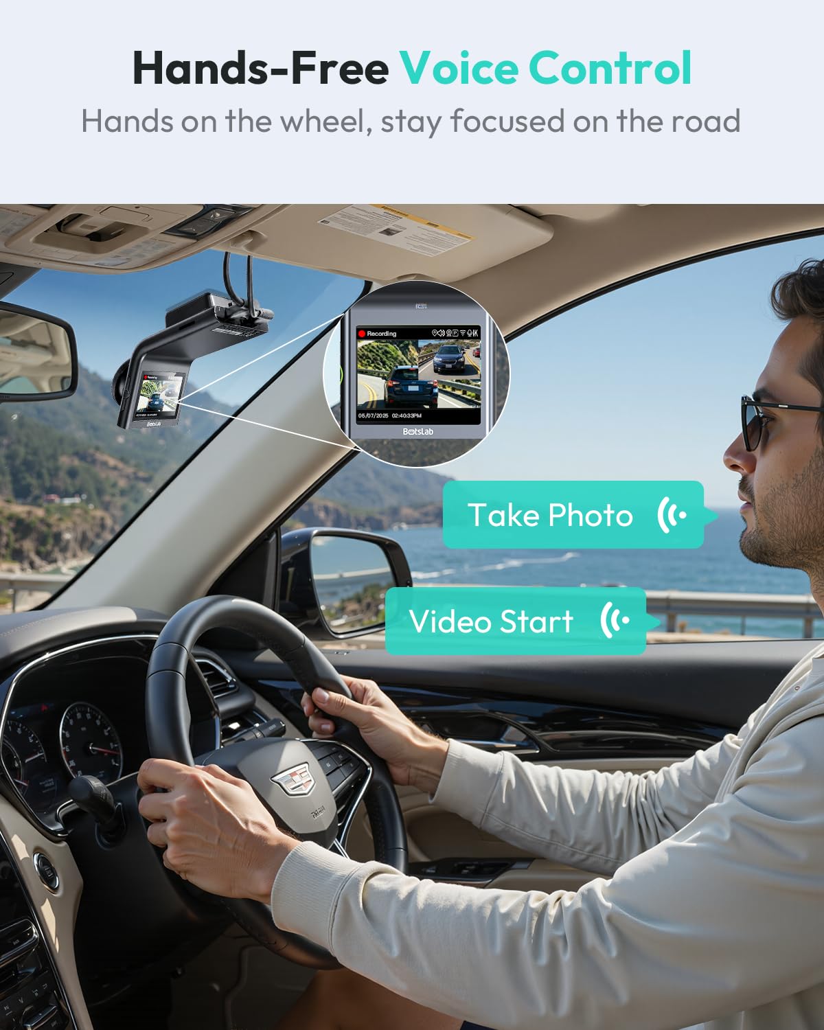 BOTSLAB G300 PLUS night vision enhances footage in low light conditions