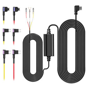 BOTSLAB hardwire kit front view showing connectors and cable, clear installation benefit