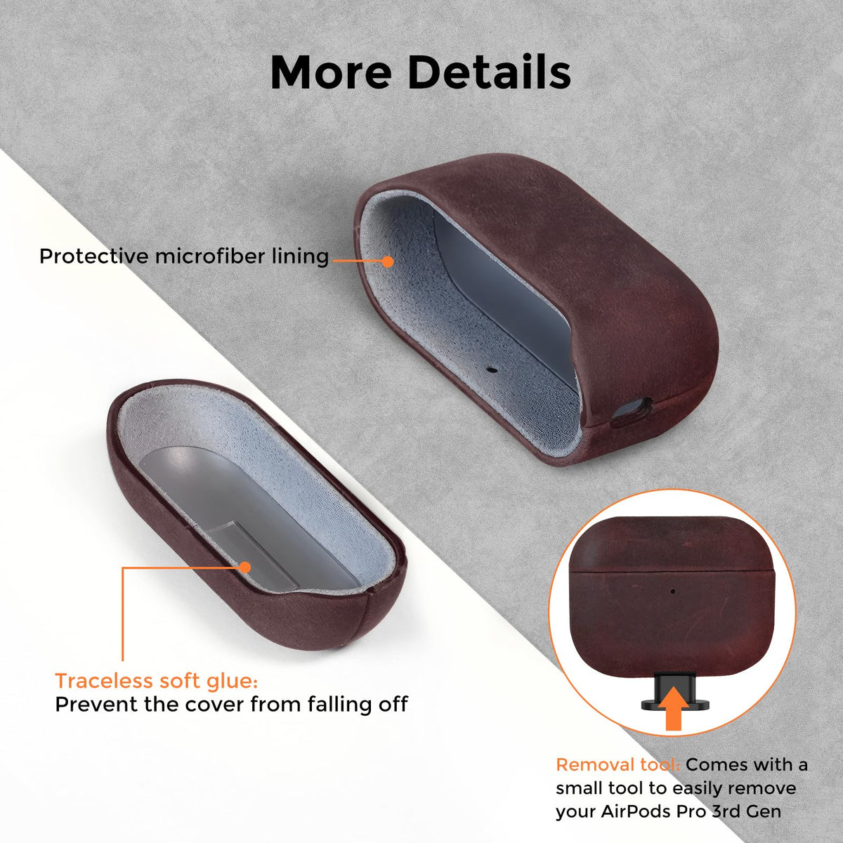 Bouixel case on wireless charger with LED visible demonstrating charging compatibility