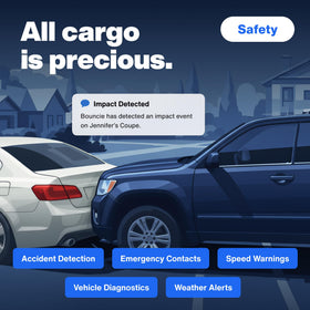 Bouncie easy installation plugs into OBD2 ports for most vehicles since 1996