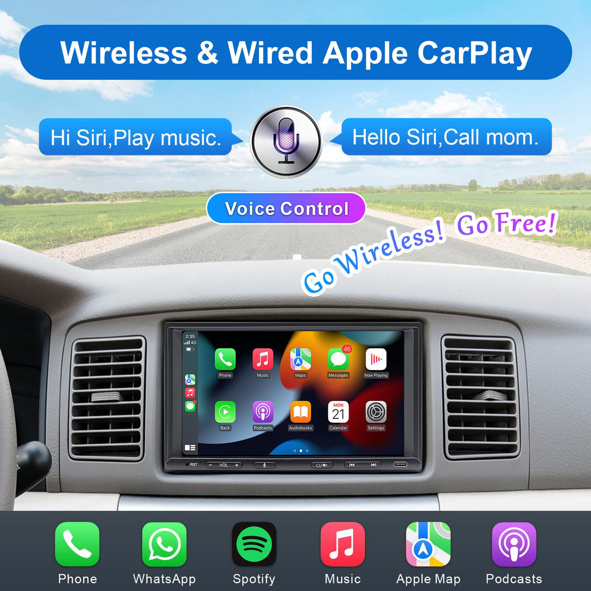 Bouwoima backup camera delivers ultra-wide 170° view for safer parking.