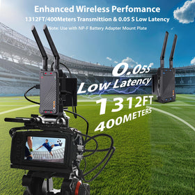 BovBox 1312ft wireless link enables large-room streaming.